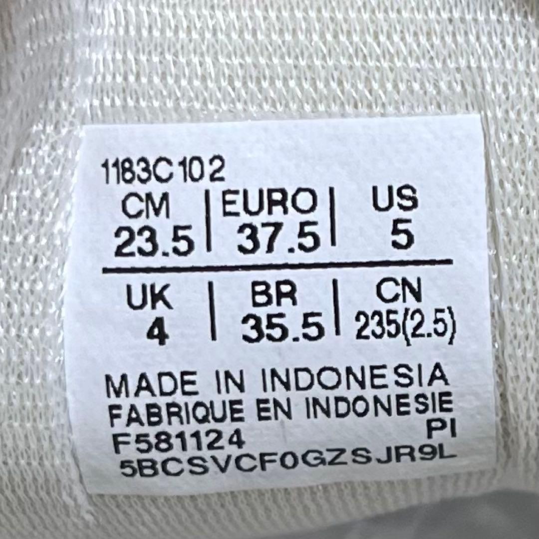 オニツカタイガー メキシコ66 アイボリー ブラック 23.5cm