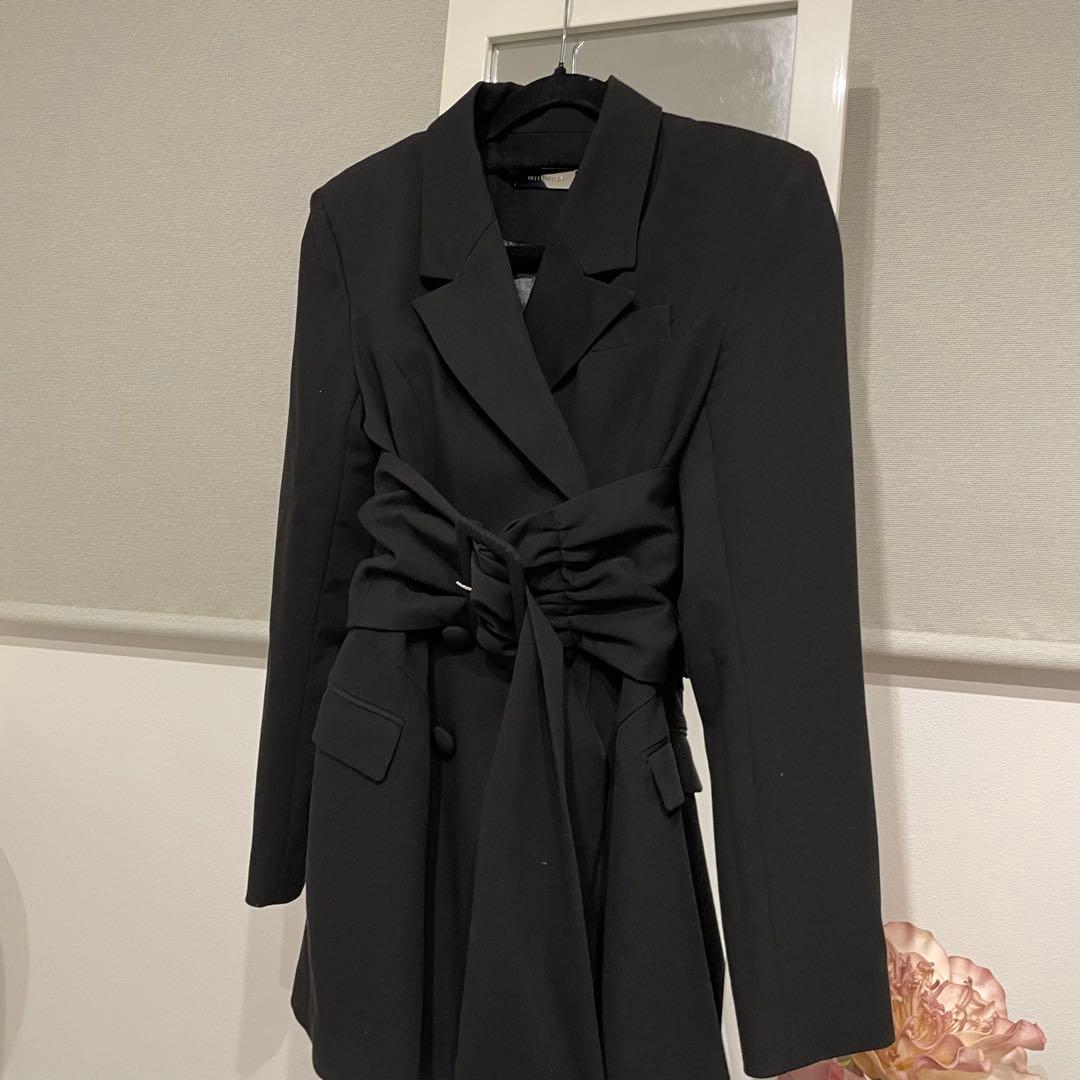 ワンピース melt the lady thick belt jacket onepiece meltthelady thick belt jacket onepiece - メルカリ