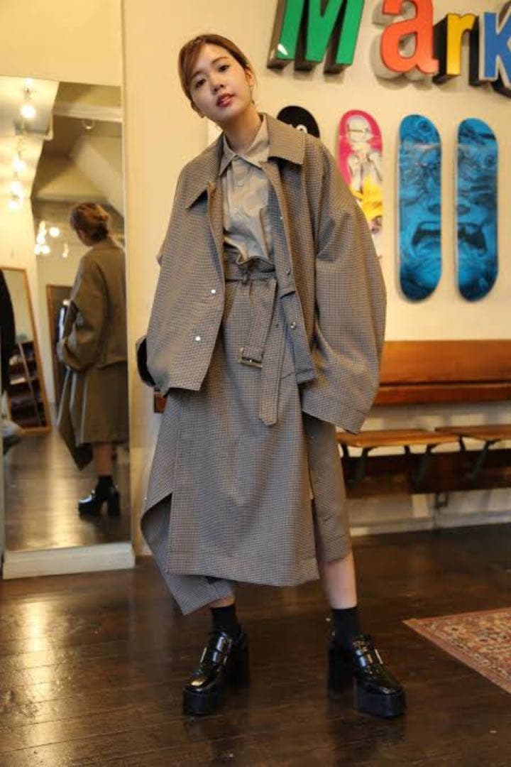 YOKE 3way BAL COLLAR SHARE COAT コート ウール - メルカリ
