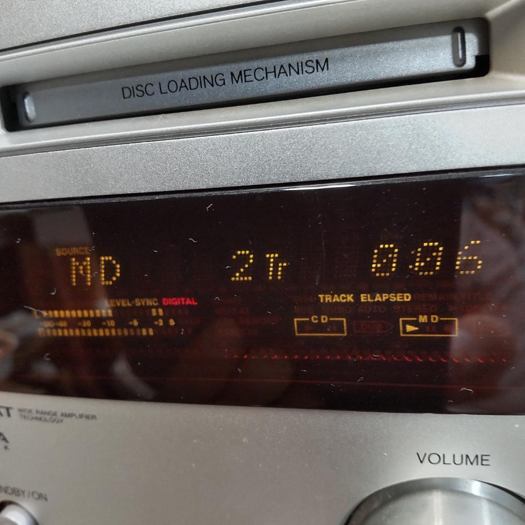 値下げ リペア済 ONKYO CD/MD/FM/AM/AUX/OPT - メルカリ