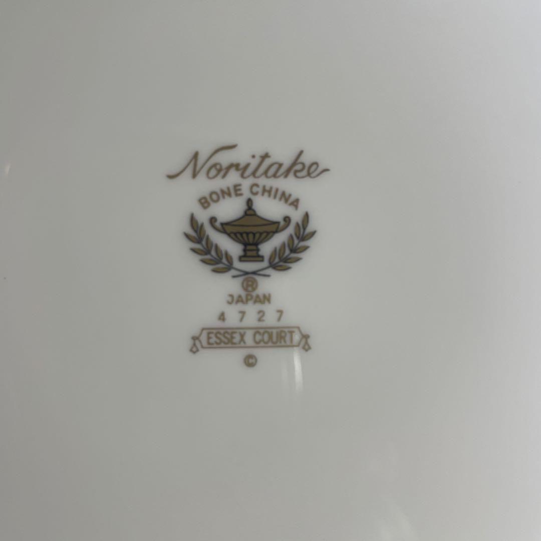 ノリタケ エセックスコート ディナー皿12枚セット スープ、デザート