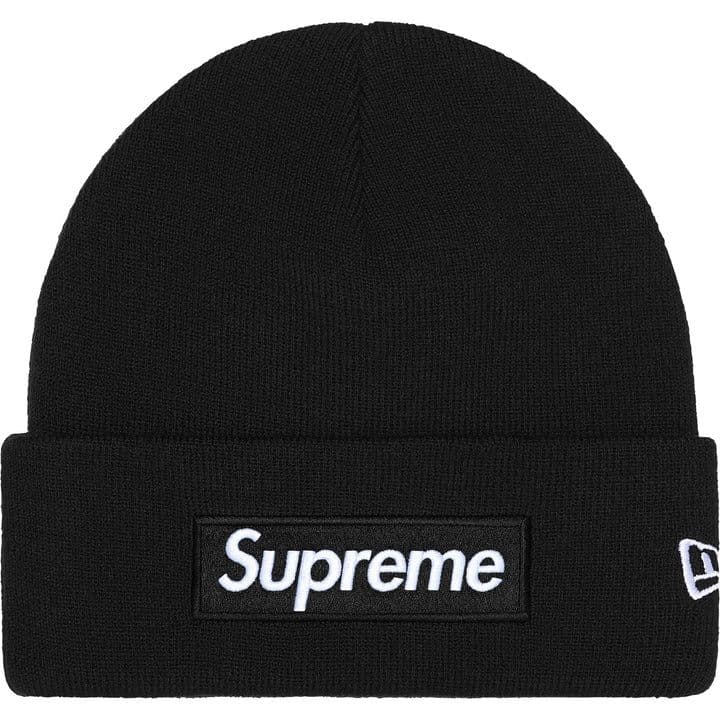 Supreme New Era Box Logo Beanie Black 黒 シュプリーム ニューエラ ボックスロゴ ビーニー (FW19) ブラック