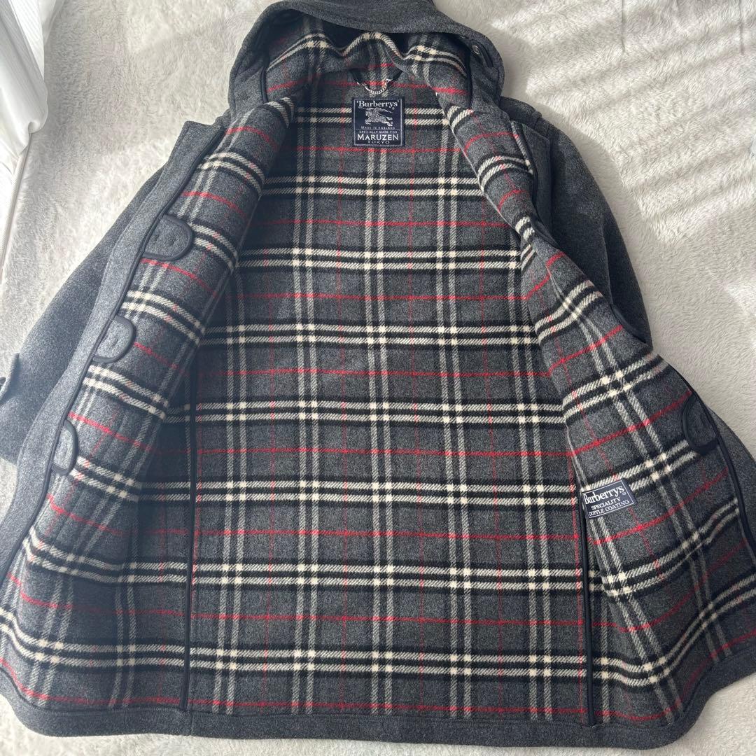 ヴィンテージ バーバリー×MARUZEN 貴重綺麗め グレー ダッフルコート