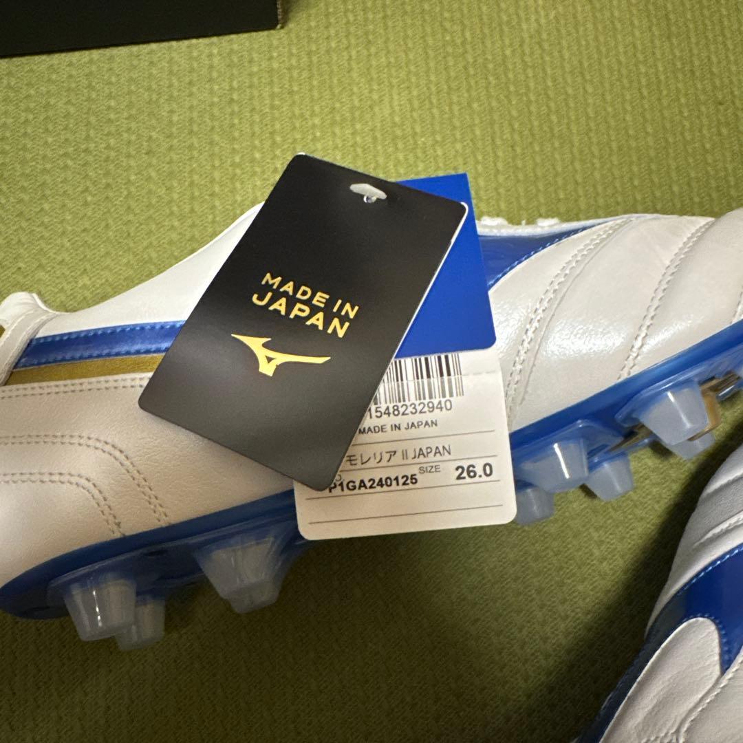 【新品未使用品】ミズノモレリア2JAPAN MUGEN PACK 26.0cm