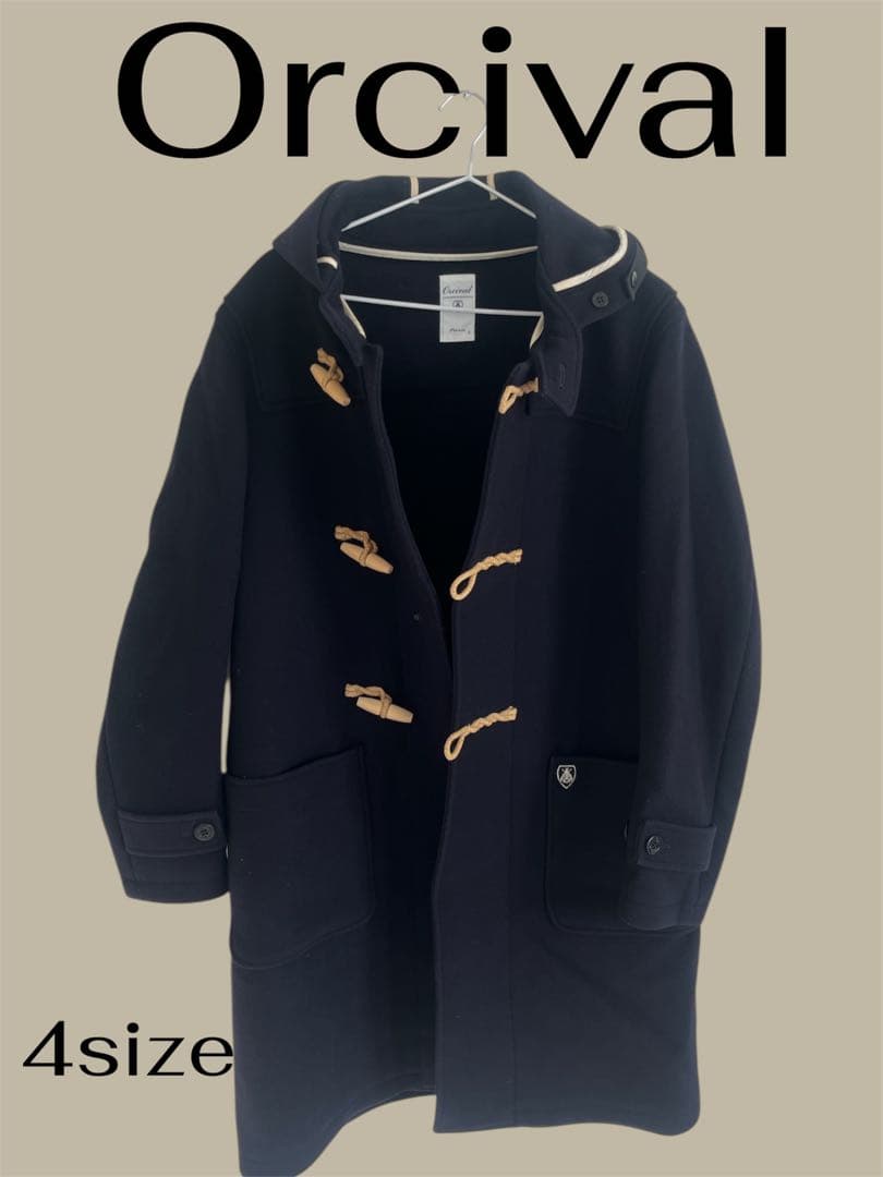 美品　Orcival ネイビー ダッフルコート 4size 楽天市場】【SALE！20%OFF】オーシバル オーチバル ORCIVAL ダッフル