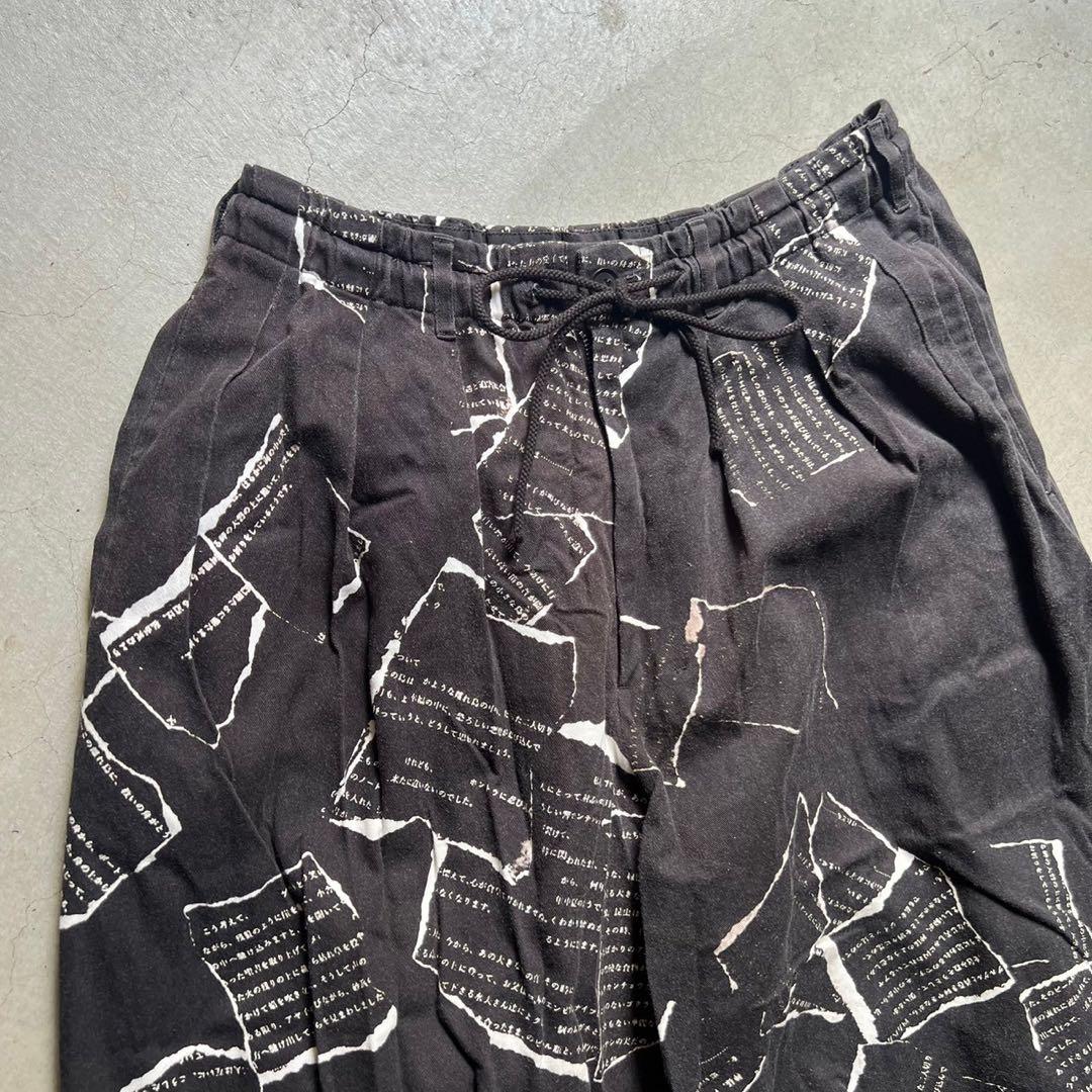 パンツ yohji yamamoto 23AW pants \"Literary\"
