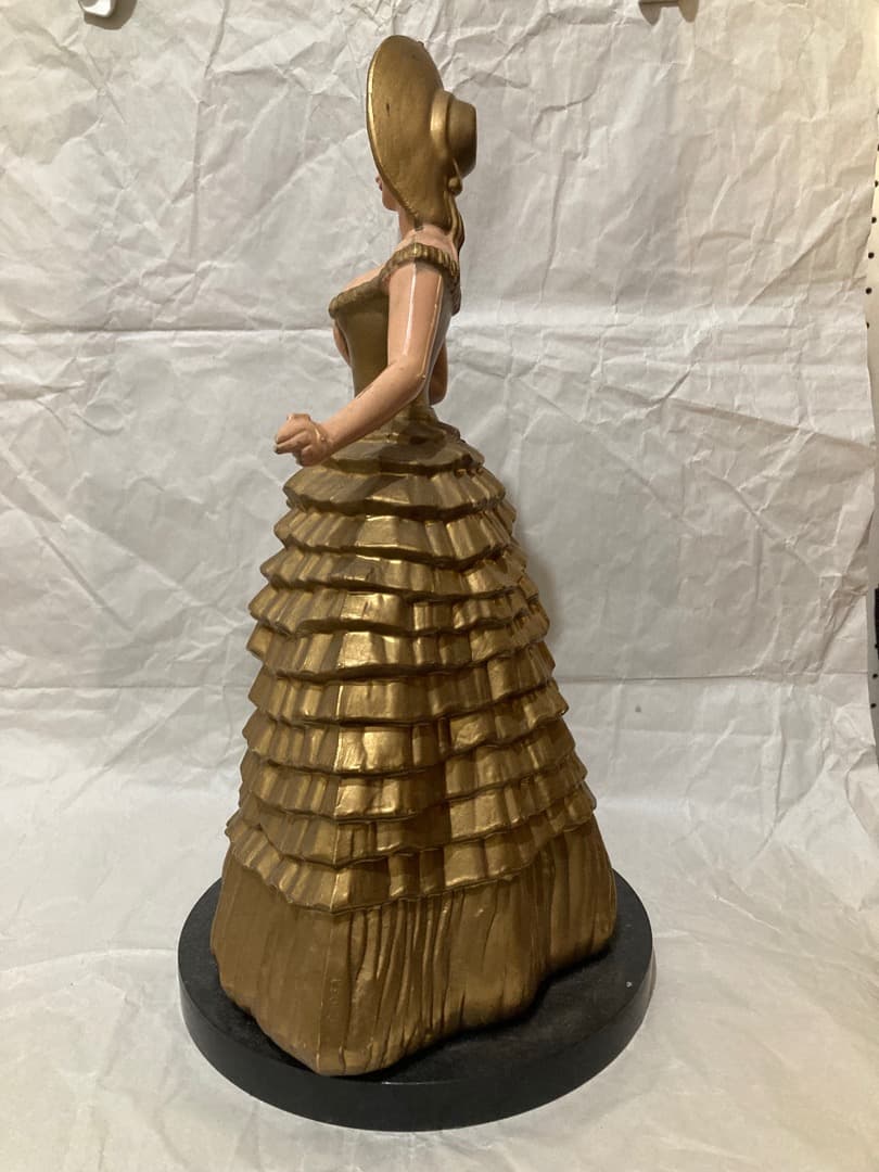 大きめ ヴィンテージ フィギュア 置物 バー 貴婦人 レディー 50年代？ 女性