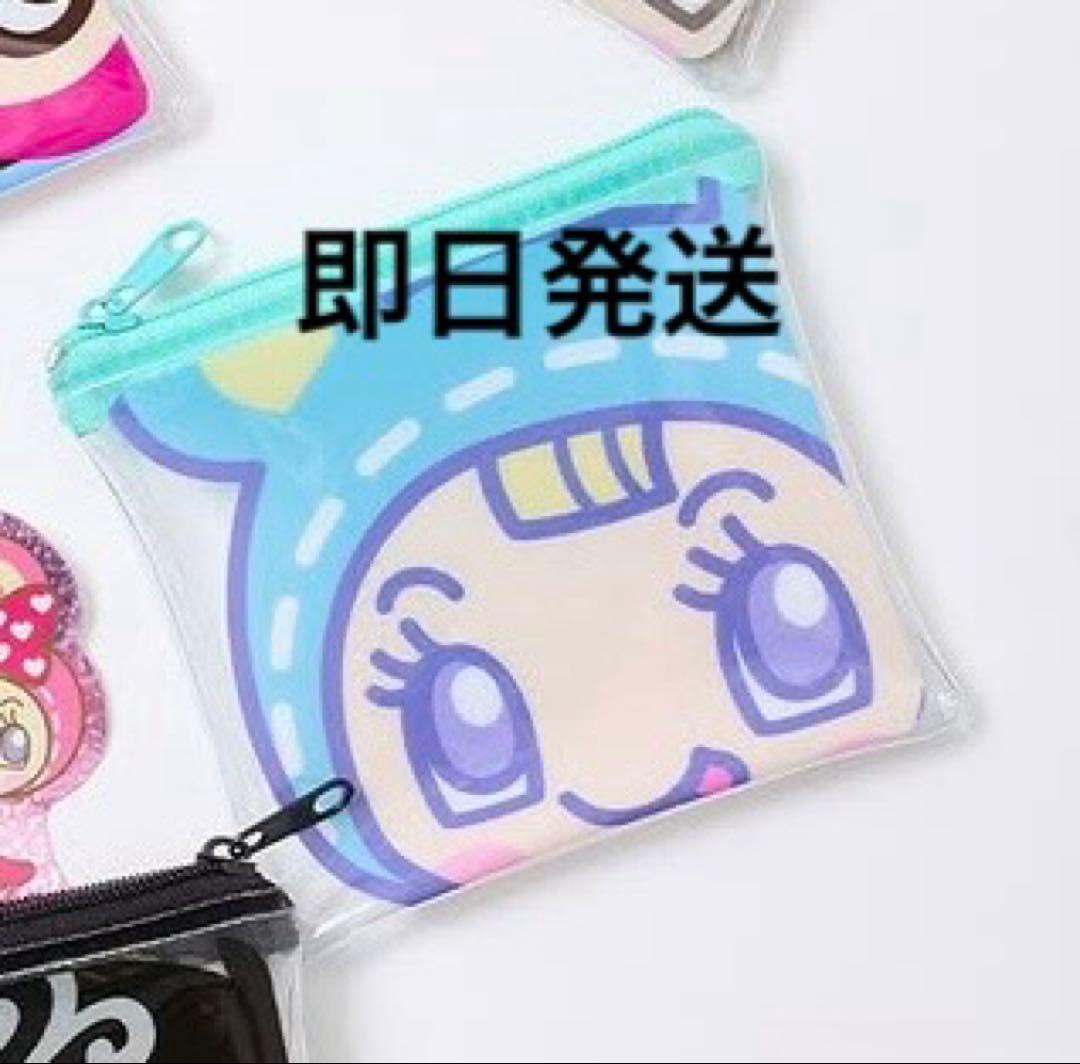 ナルミヤハッピーパーク ブルーベリエちゃん クリアフラットポーチ