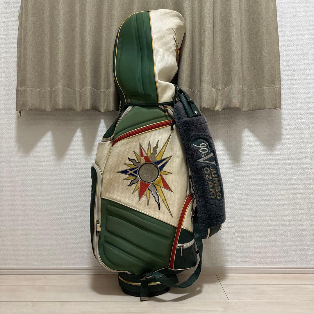 ジャンボ尾崎 90勝記念 ゴルフバッグ キャディバッグ - メルカリ