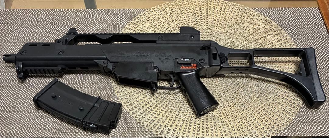 美品 東京マルイ カスタム品 G36C 電動ガン ボーイズ 金属ピニオンギア