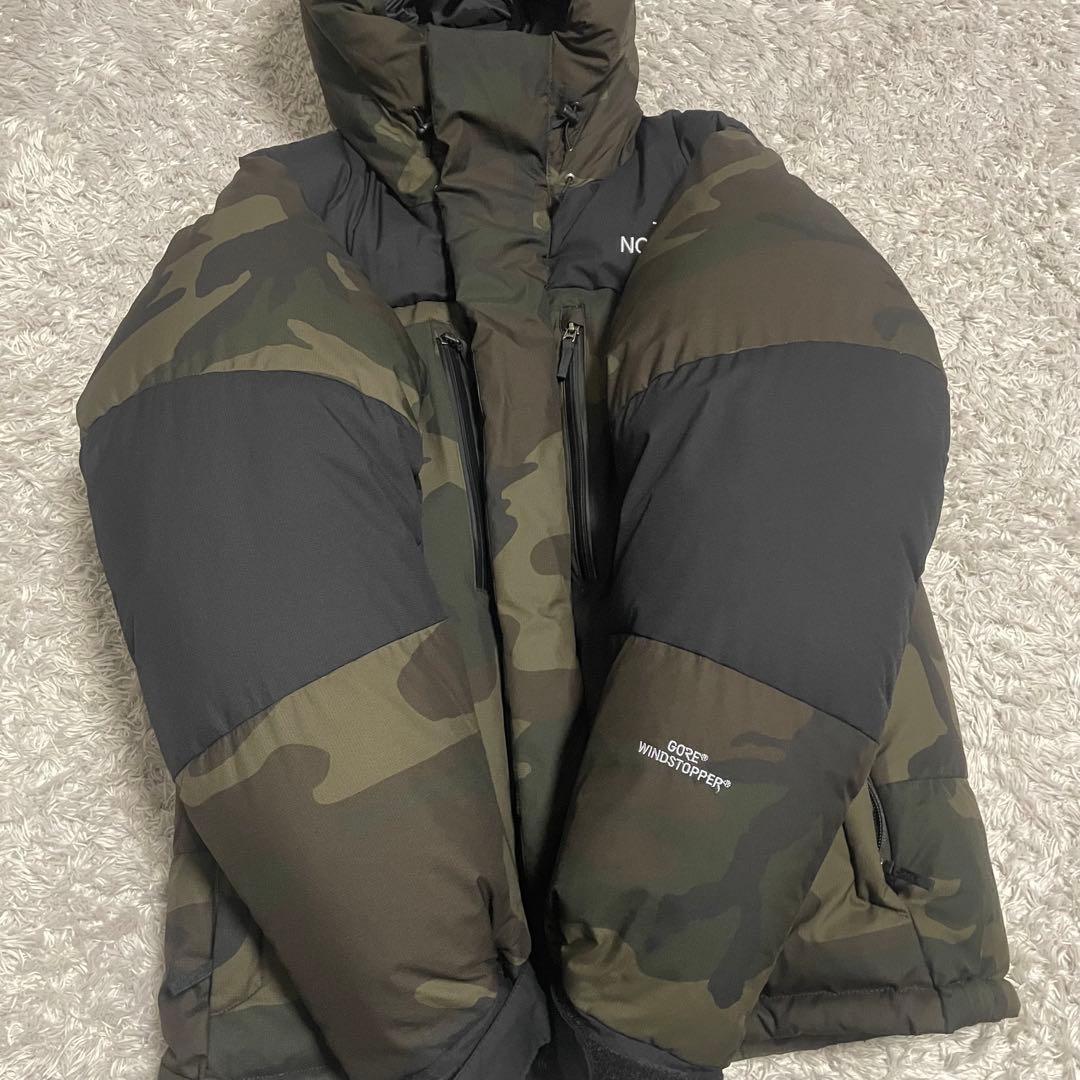 極美品 ノースフェイス バルトロライトジャケット 迷彩 ND91720 M