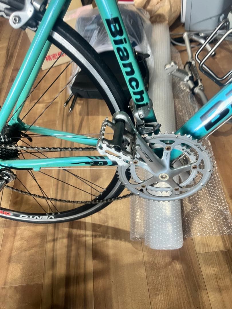 Bianchi SL3 ロードバイク カンパニョーロ 中古 部品取り可 - メルカリ