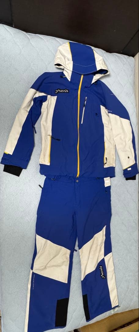 Phenix スキーウェア 2020-21年 デモモデル 上下Mセット 青/白