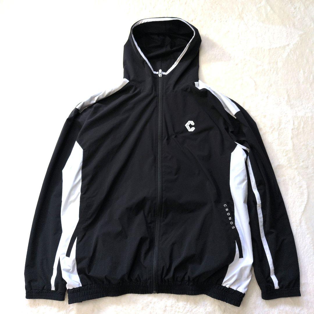 極美品】CRONOS クロノス ナイロンジャケット XL 黒 撥水 メッシュ
