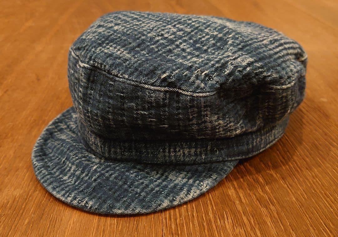 Porter Classic SASHIKO LIGHT MARINE CAP 良品ポータークラシック