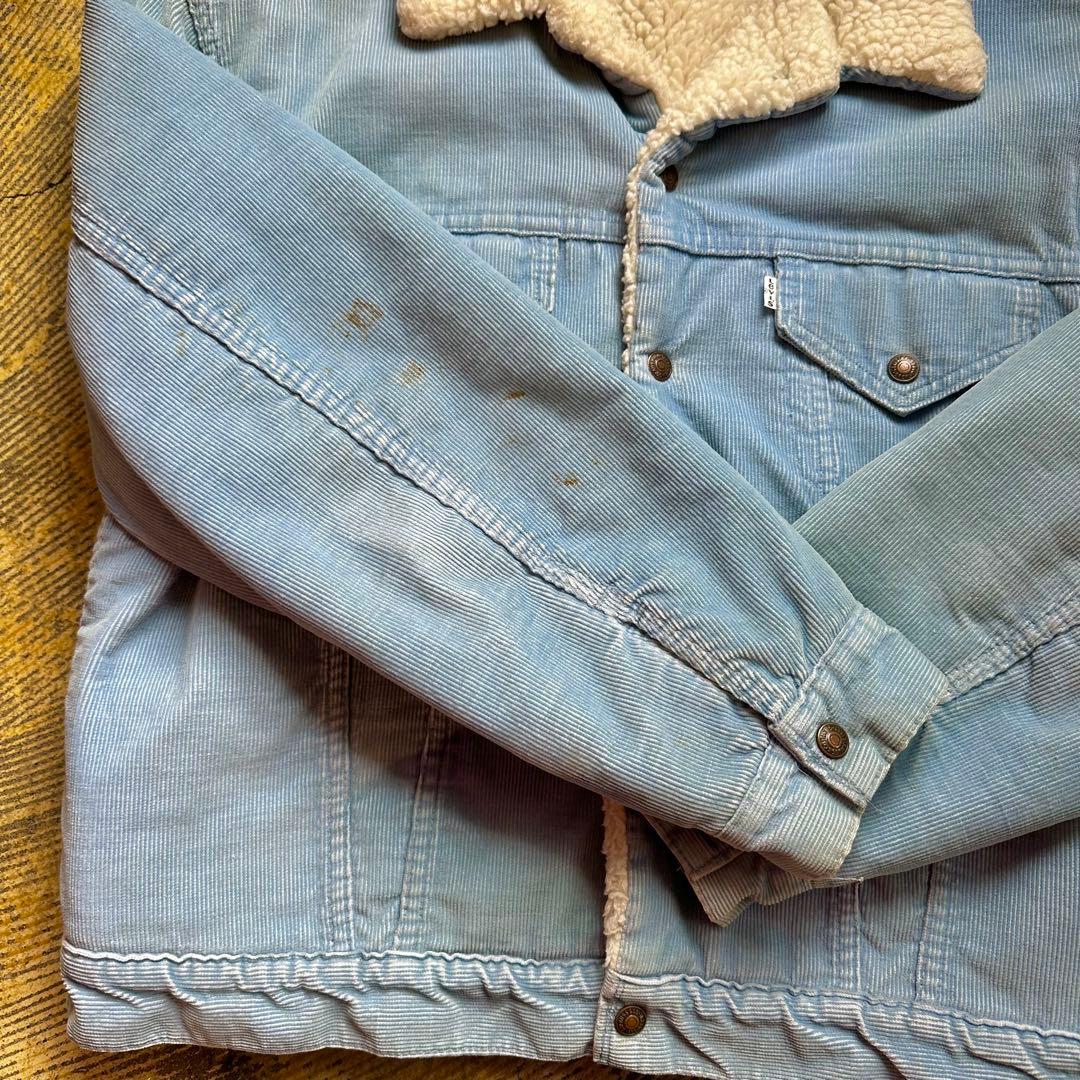 70's リーバイス levi's コーデュロイ ボアジャケット USA 44