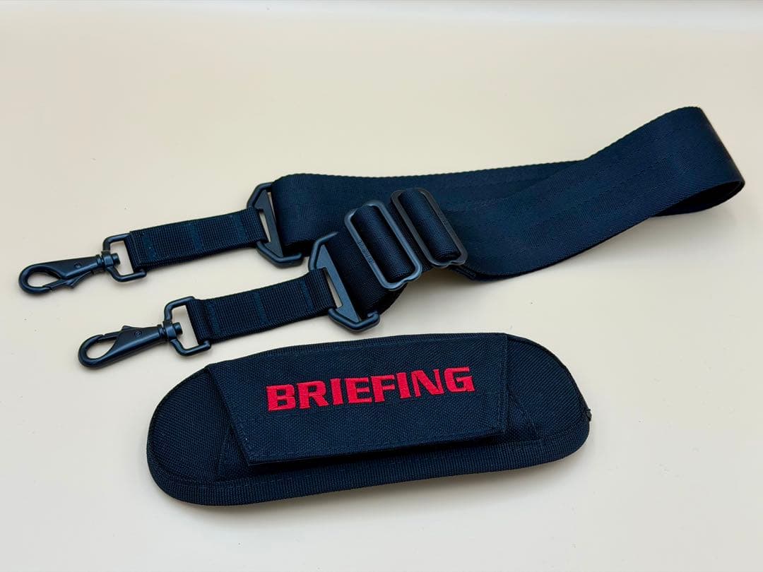 【希少・未使用】BRIEFING ショルダーストラップ 50mm 刺繍ロゴパット 希少・未使用】BRIEFING ショルダーストラップ 50mm 刺繍ロゴパット