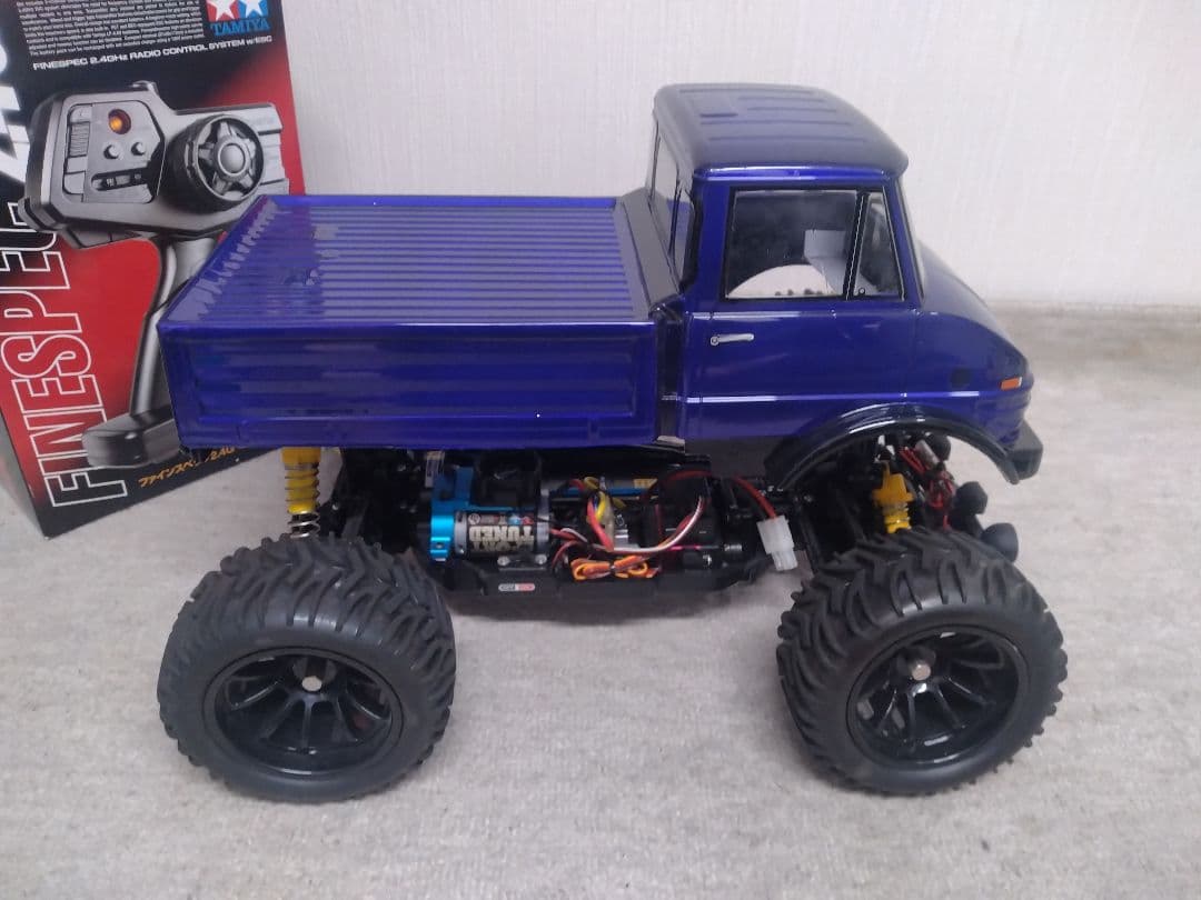 タミヤ TT-02B モントラ仕様 ウニモグ4WD 2.4G 美品フルセット