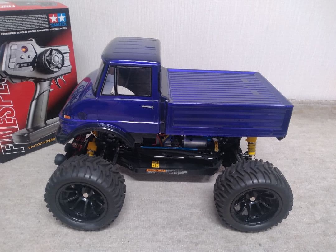 タミヤ TT-02B モントラ仕様 ウニモグ4WD 2.4G 美品フルセット