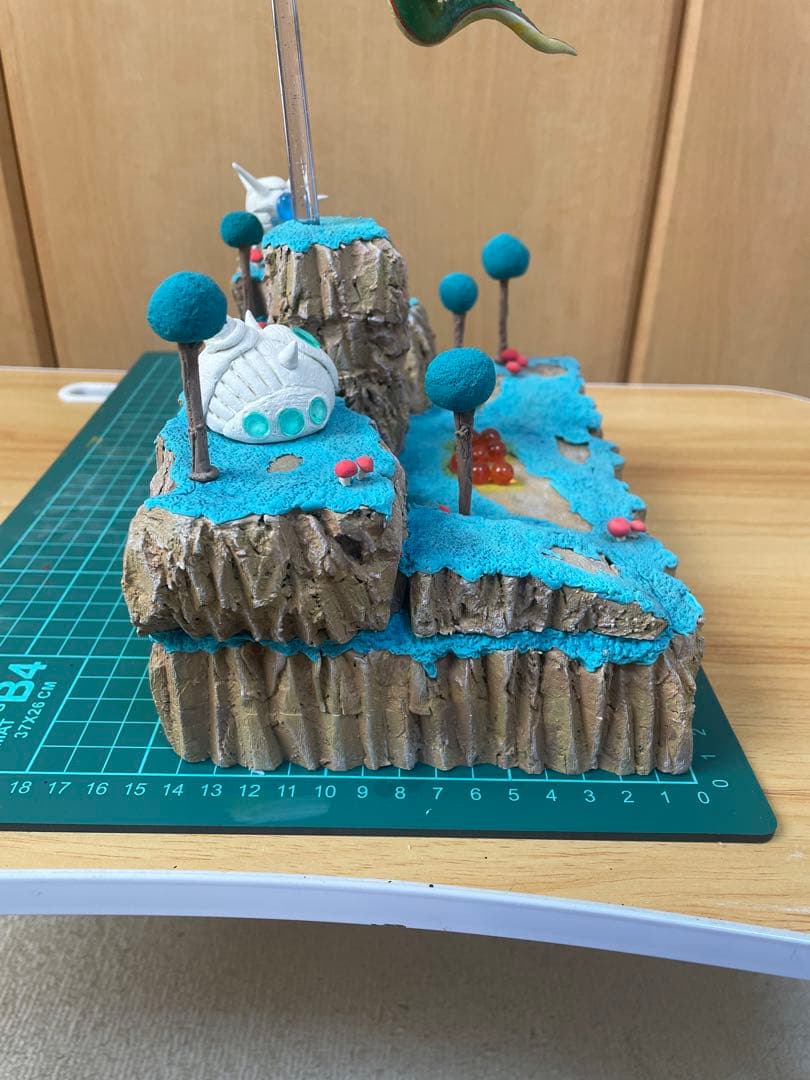 ドラゴンボール ナメック星 ジオラマ 自作 リペイント - メルカリ