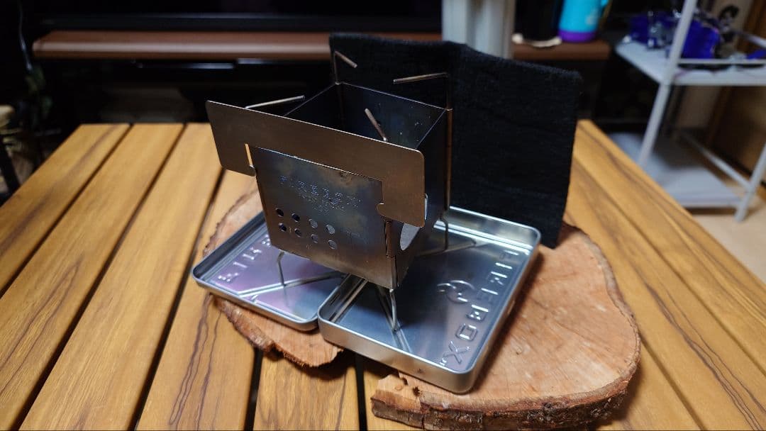 FireBox Nano Stove Ti オプション付き FireBox Nano Stove / ファイヤーボックス ナノストーブ