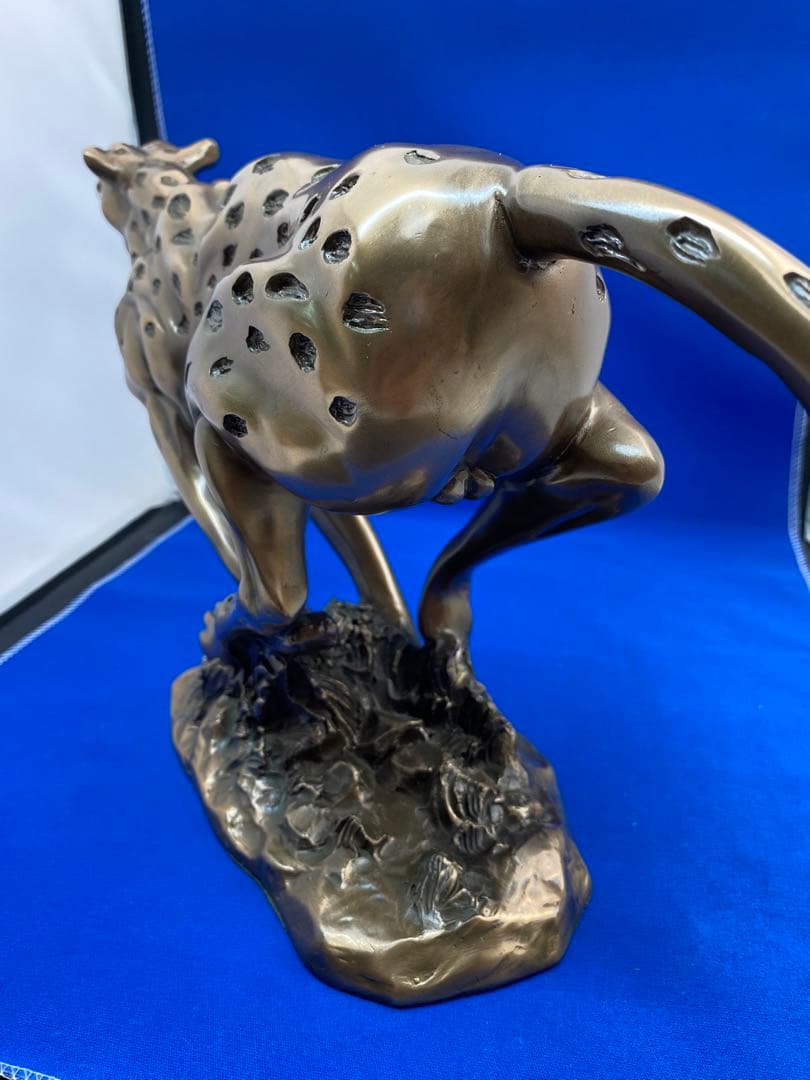 ファッション 通販家具・インテリア - 在庫一掃SALE‼️ヒョウ ブロンズ