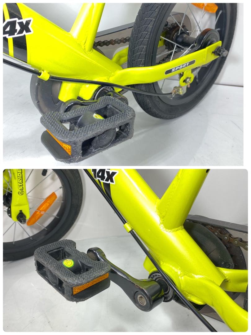 値下げ 良品 ストライダー14X ライムイエロー - メルカリ