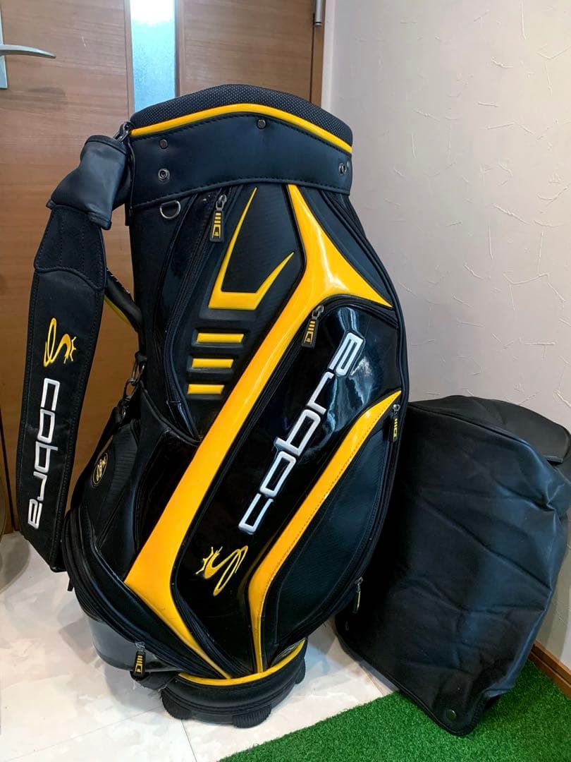 希少 完売 COBRA コブラ キャディバッグ アスリート - メルカリ