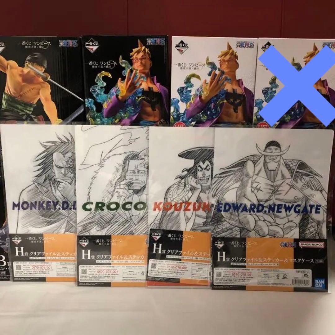 ワンピース 一番くじ 難攻不落ノ懐刀 フィギュアコンプリート