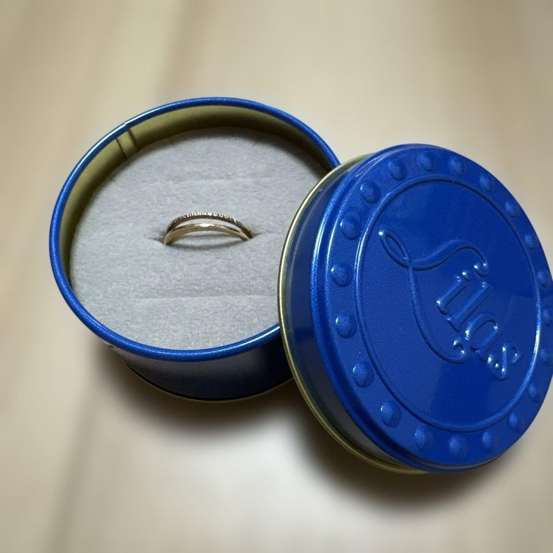 Lilas k10 ダイヤ ハーフエタニティリング - メルカリ