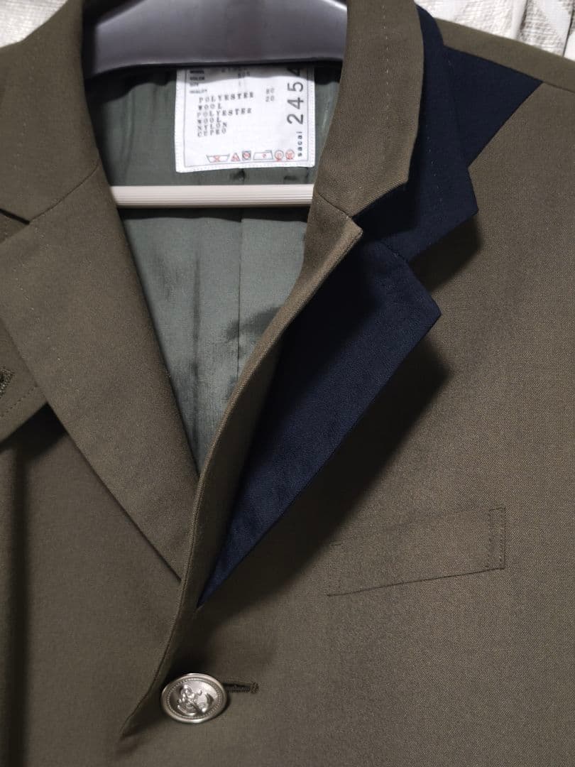 Sacai 21SS コート 21-02454M Sacai 21SS コート 21-02454M sacai