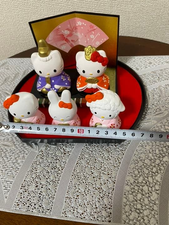 ハローキティ ひな祭り飾り雛5体セット - メルカリ