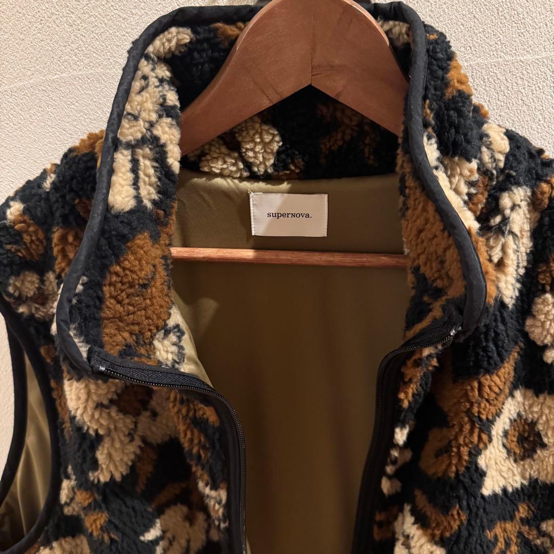 専用】superNova. フラワーカモジャガードボア Mサイズ - メルカリ