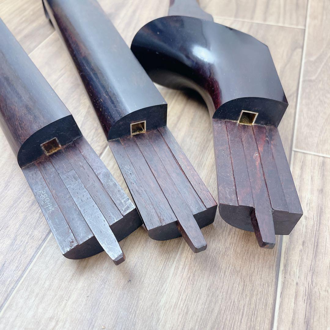 津軽三味線 金ほぞ 子持ち綾杉胴 トチ有 紅木 GP24 東さわり 犬皮 和