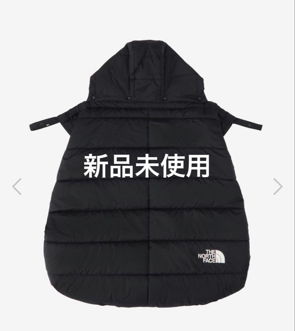【新品未使用】ノースフェイス ベビーシェルブランケット　　黒　K ブラック THE NORTH FACE（ザ ノースフェイス） ベビーシェルブランケット