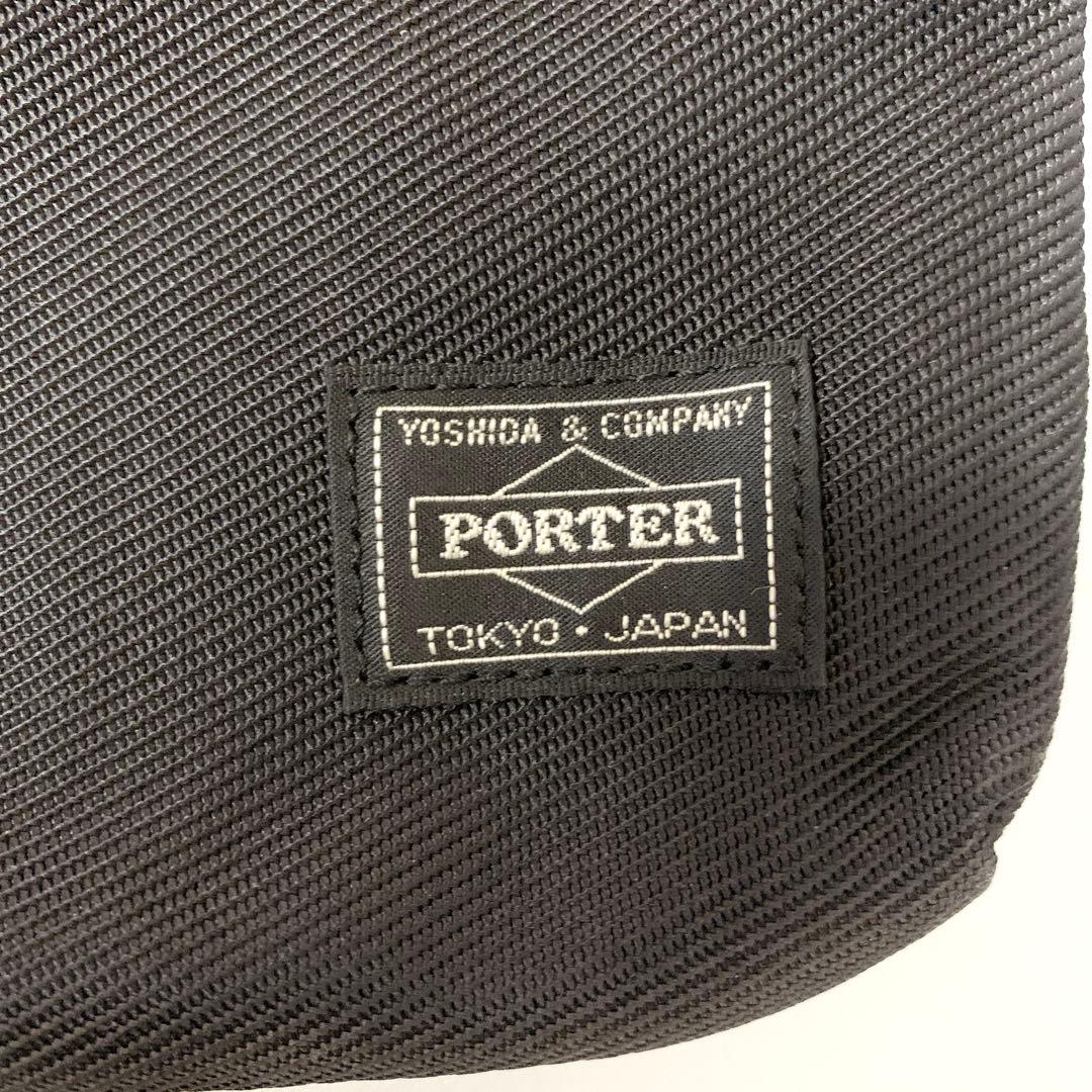 未使用級 PORTER ポーター UNIT ユニット ショルダーバッグ ブラック