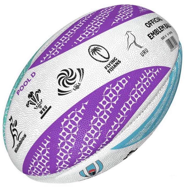 限定値引】ラグビーボール W杯 ワールドカップ 公式エンブレム記念5号