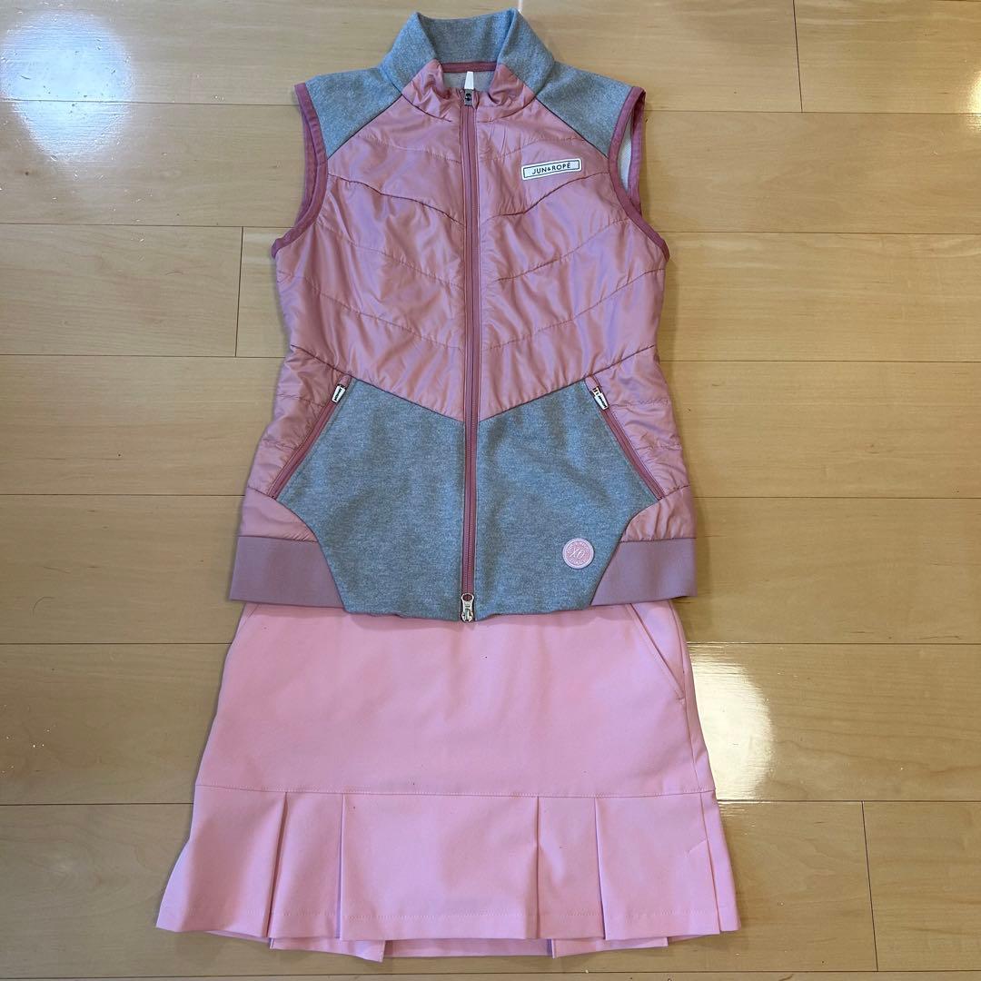 jun&rope ジュン ロペ セットアップ ベスト&スカート M L108113888