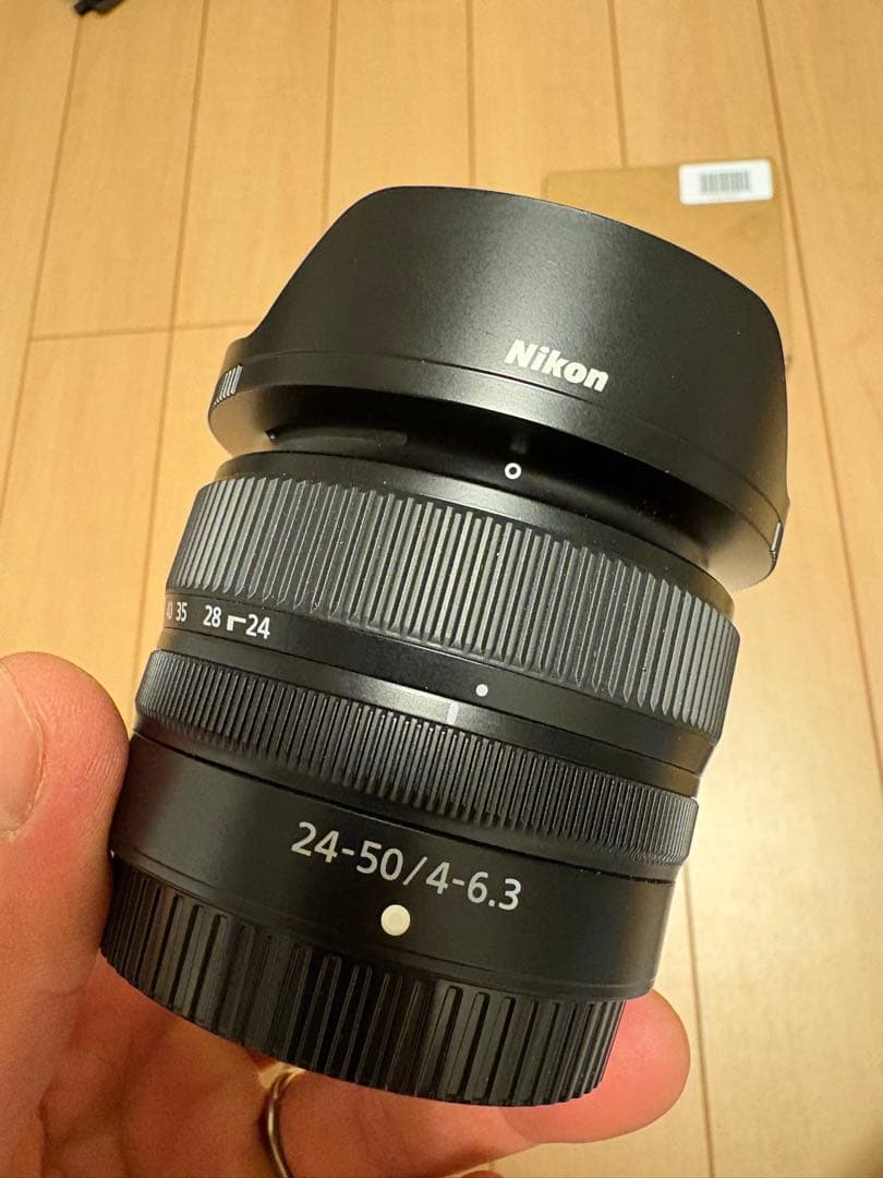 【美品】ニコン NIKKOR Z 24-50mm f/4-6.3【 純正フード付