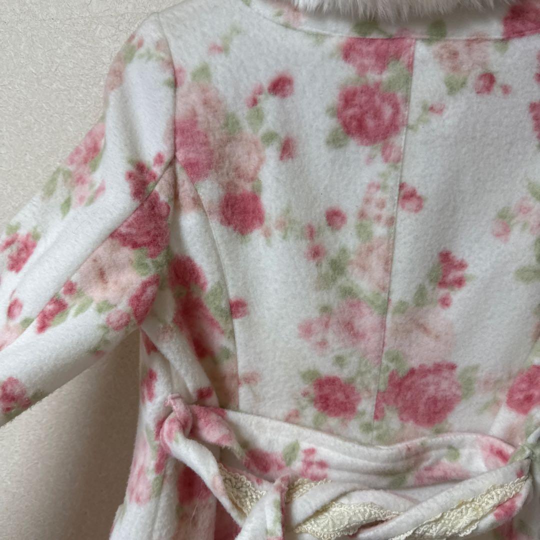 LIZ LISA♡姫ギャル 花柄 袖ファー フリル 平成ギャル