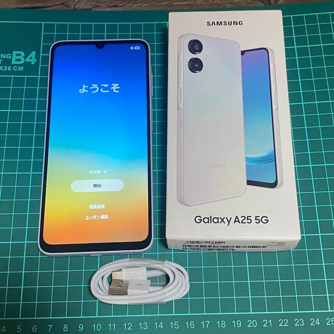Samsung Galaxy A25 5G ホワイト 本体