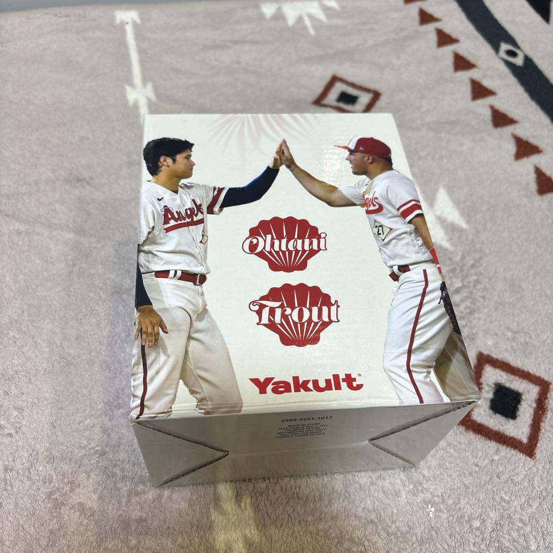 大谷翔平 トラウト 限定レアバブルヘッド エンゼルス ヤクルト - メルカリ