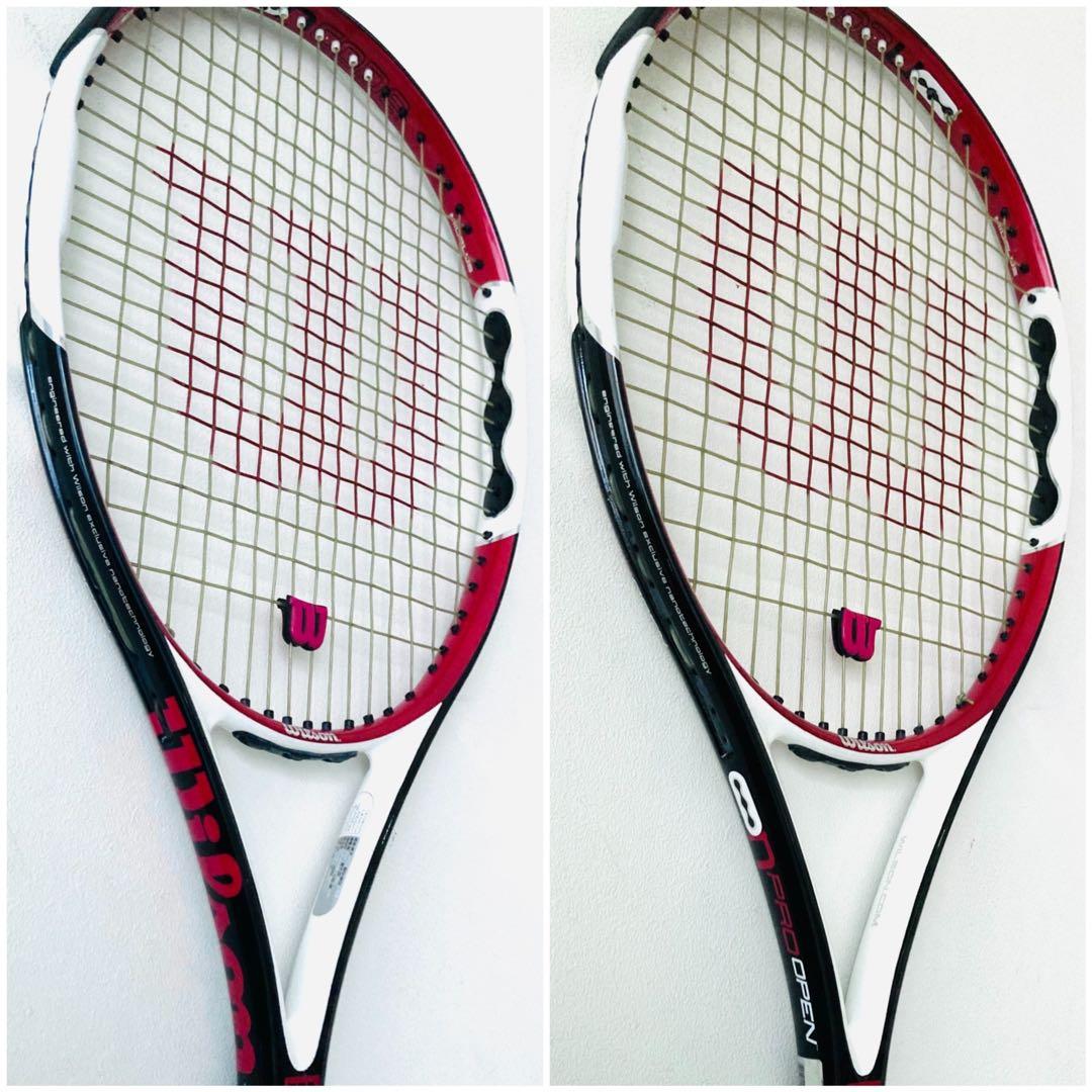 美品】ウィルソン『Nプロオープン PROOPEN』US限定テニスラケット／G2