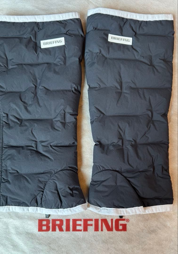 ブリーフィングレディースレッグウォーマーチャコール WOMEN'S HYBRID DOWN LEG WARMER（ウィメンズハイブリッドダウンレッグ