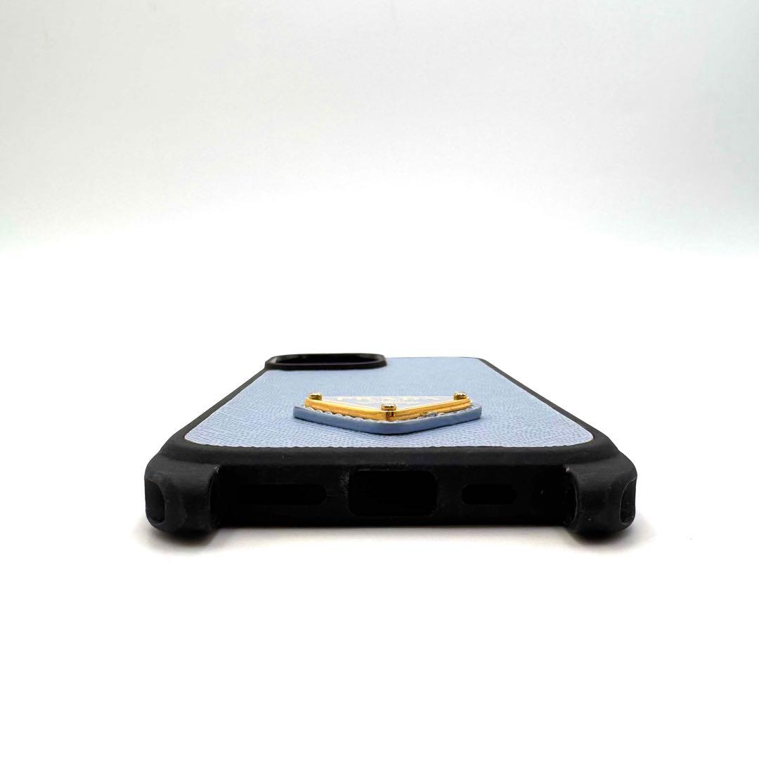 鑑定済み未使用級✨プラダiPhone15 ショルダースマホケース三角ロゴ