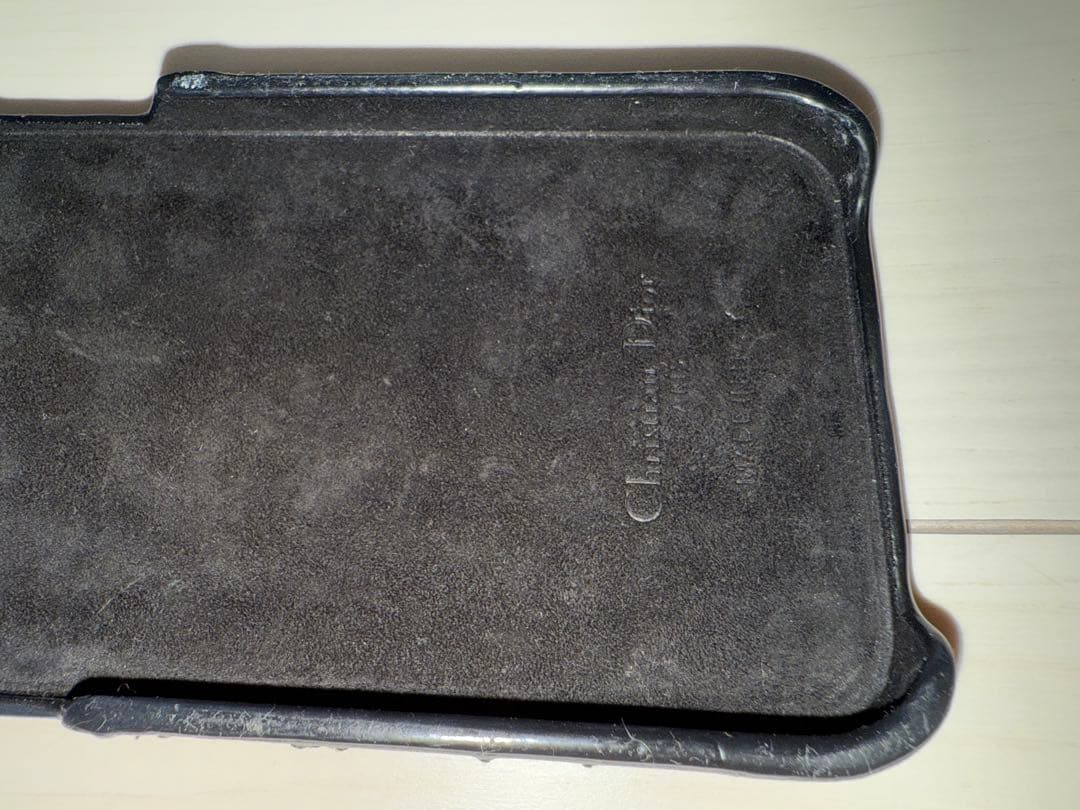 専用papikoさん]Dior ブラック iPhoneケース チャーム付き