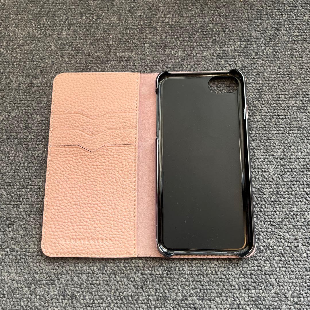 ボナベンチュラ iPhone SE/8/7/6/6sシュリンクレザー バイカラーの通販