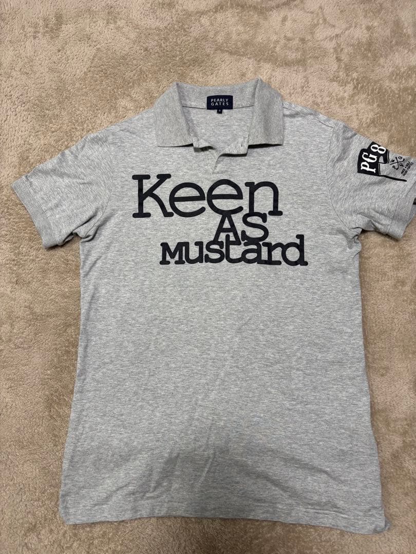 PEARLY GATES ポロシャツ グレー 89 - メルカリ