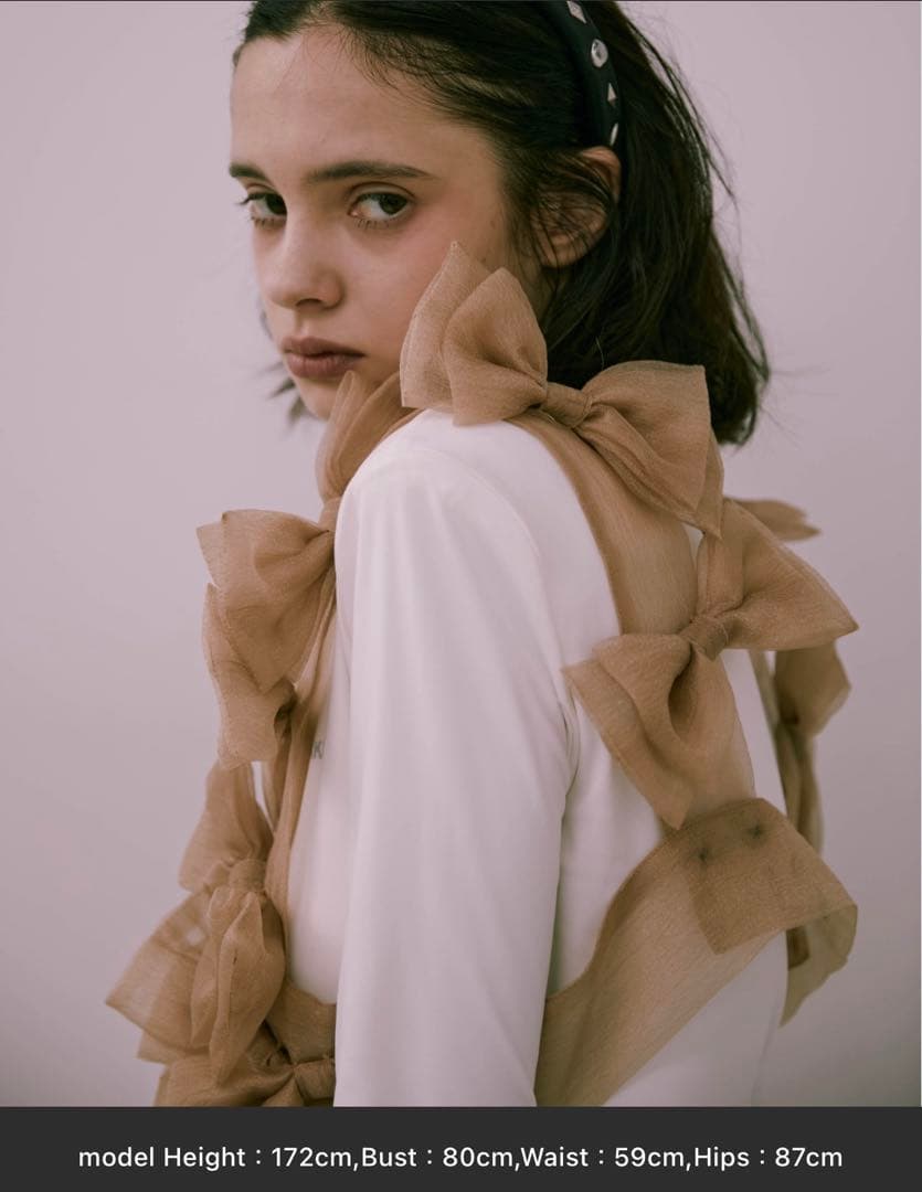 Carmelo Tulle ribbon harness リボンハーネス - メルカリ