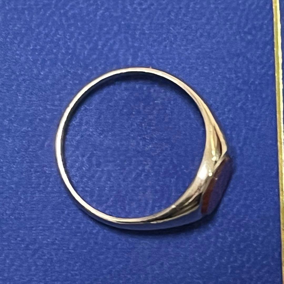 Yahoo!オークション 【最高級の輝き】9金 カーネリアン シグネット